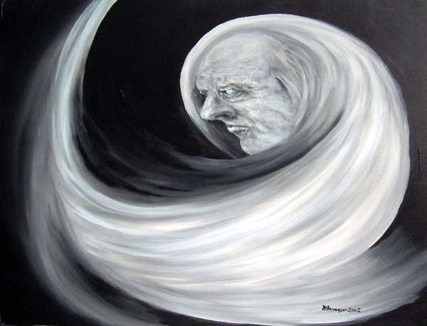 Alter Mann | 70 x 60cm | Acryl auf Leinwand | {field1}