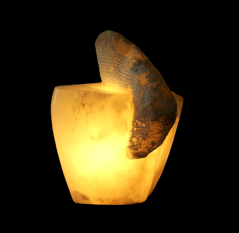Lichtobjekt 102 | 30 cm | Alabaster | {field1}