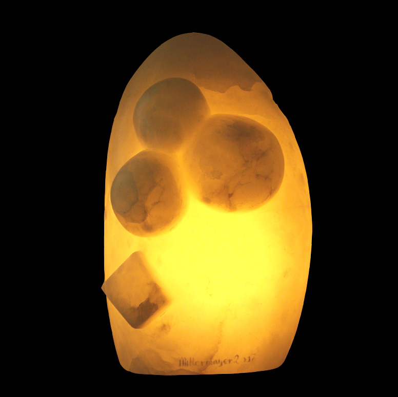 Lichtobjekt 103 | 30 cm | Alabaster | {field1}
